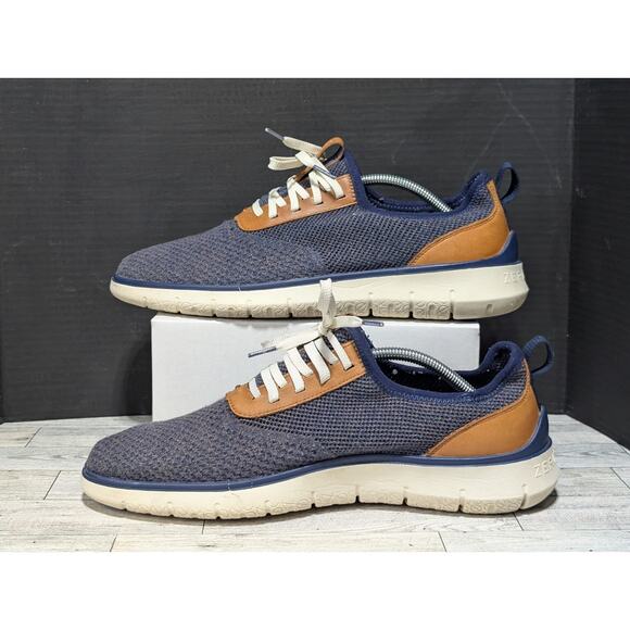 Cole Haan Men Generation Zerogrand Stitchlite Sneakers Blue C31403 Size 11.5 US - Picture 3 of 8